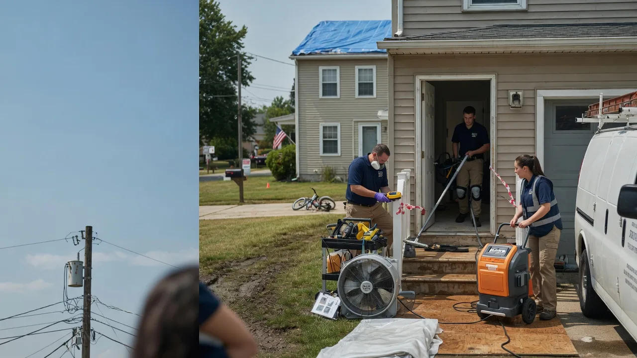 Water Damage Repair in Spartansburg, PA near me